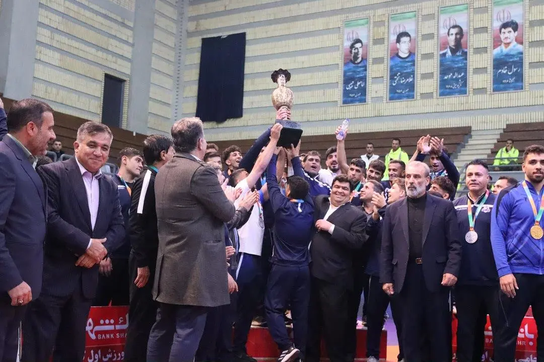 نایب‌قهرمانی مقتدرانه نفت و گاز زاگرس جنوبی در بیست‌وپنجمین دوره لیگ برتر کشتی